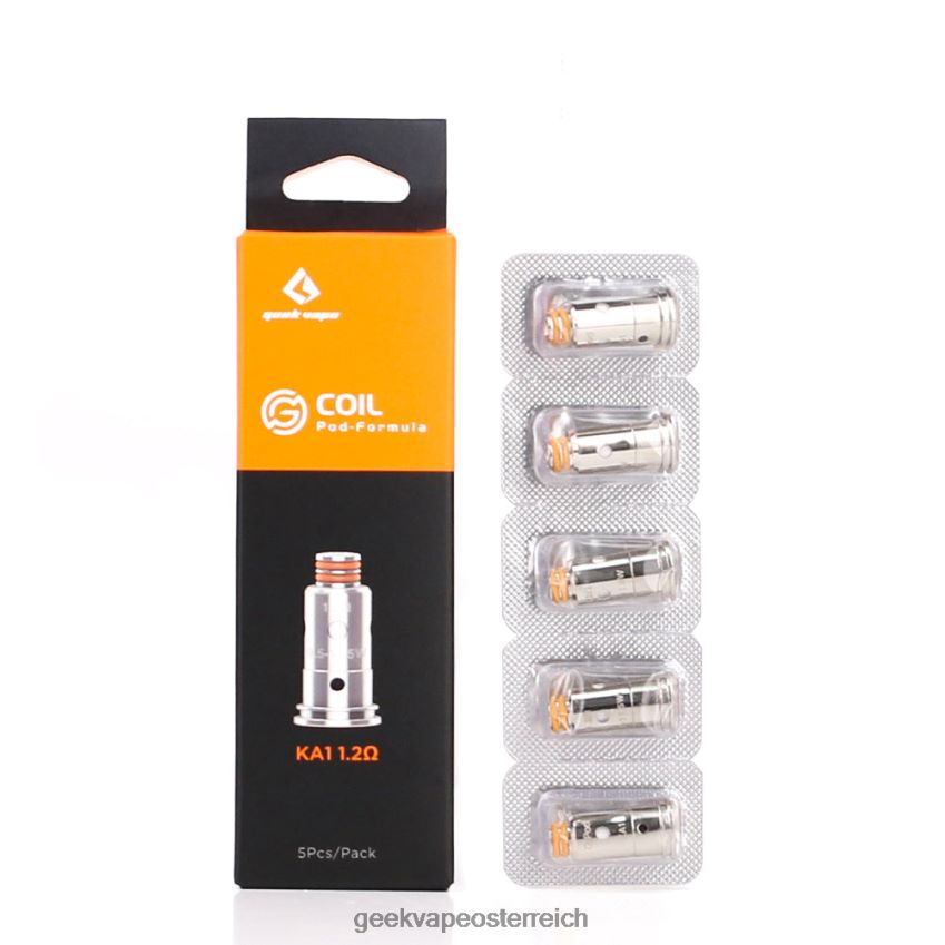 GeekVape 5 Stück/Packung Spule der G-Serie g1,8 Ohm 6HX8NZ26 GeekVape Official Store
