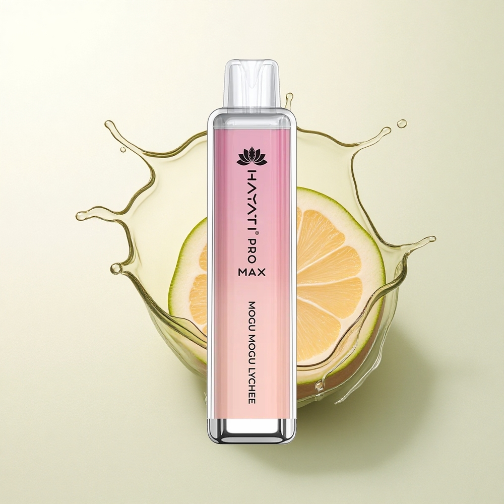 Hayati Pro Max 4000 Puffs Lychee Dual-Mesh 1400mAh Rechargebar