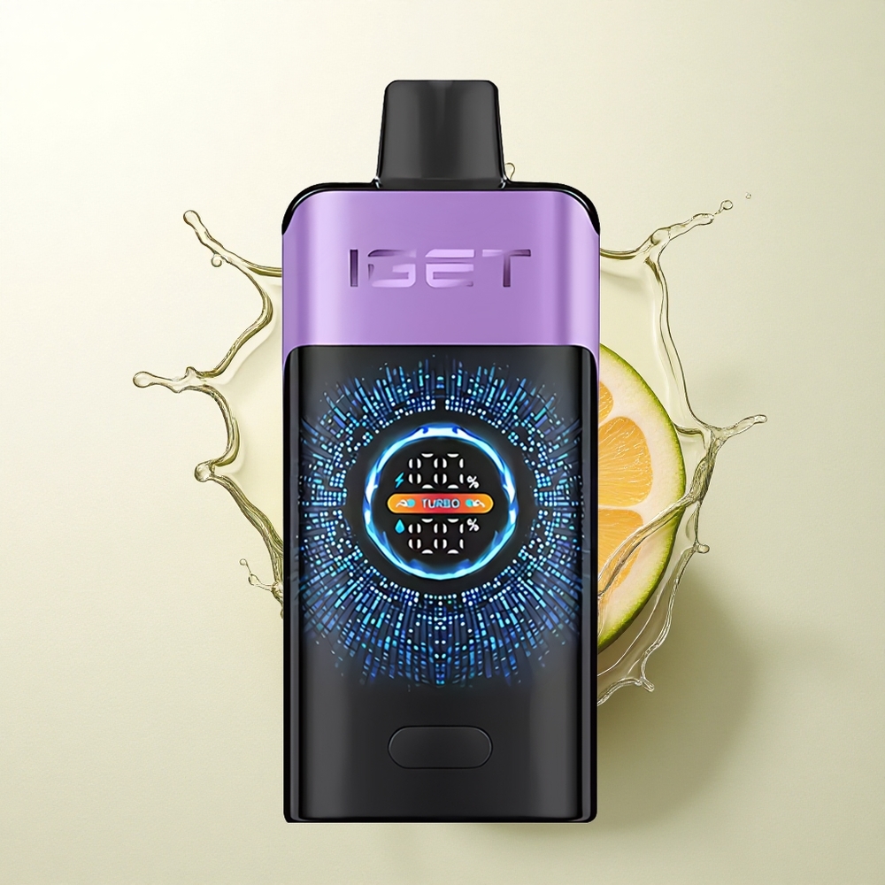 IGET ONE 12000 Puffs Trauben Eis Dual Mesh 2700 mAh