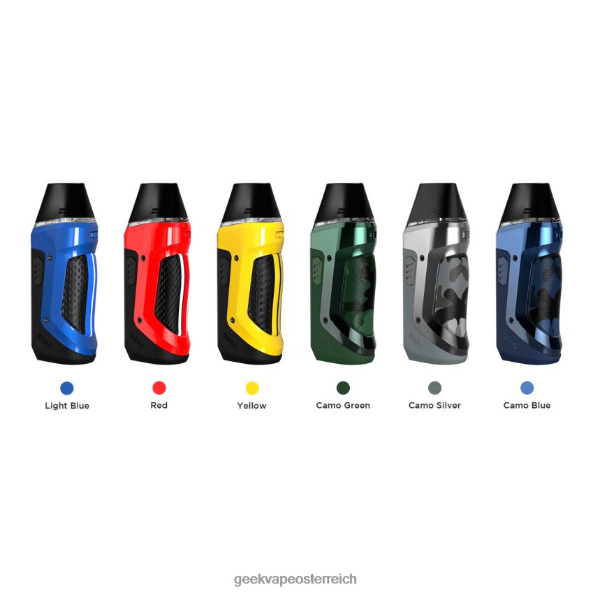 GeekVape Aegis Nano Kit 800mAh Tarnsilber 6HX8NZ127 GeekVape Verkaufen