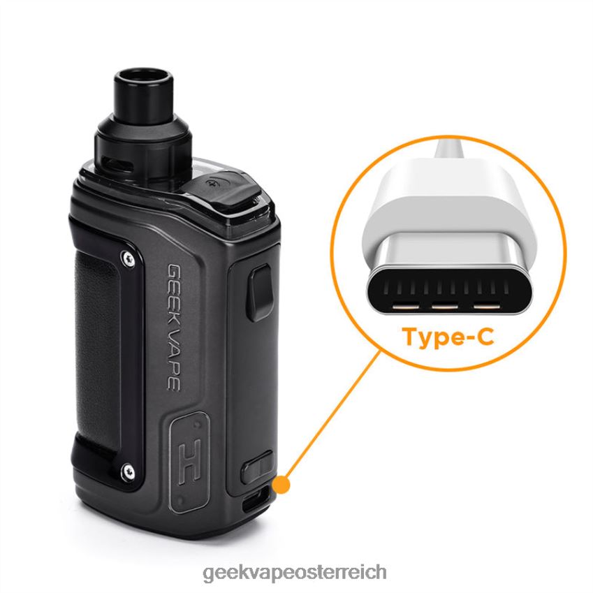 GeekVape H45 (Aegis Hero 2) Pod Mod Kit Crystal Edition Kristallgrün 6HX8NZ143 GeekVape Wien