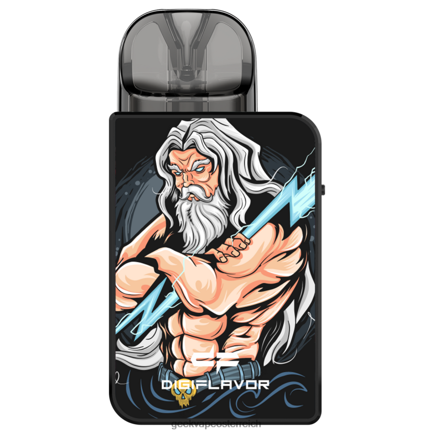 GeekVape Digiflavor U-Pod-Kit 1000 mAh Samurai-Silber 6HX8NZ67 GeekVape Verkaufen