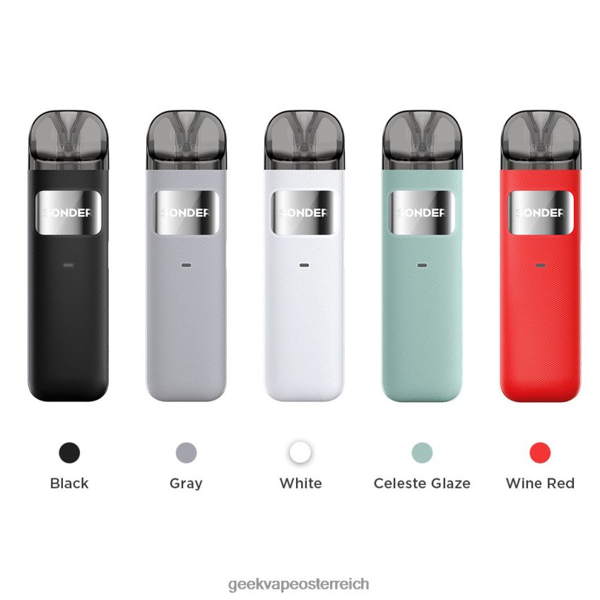 GeekVape Sonder U-Pod-System-Kit 1000 mAh Schwarz 6HX8NZ131 GeekVape Österreich