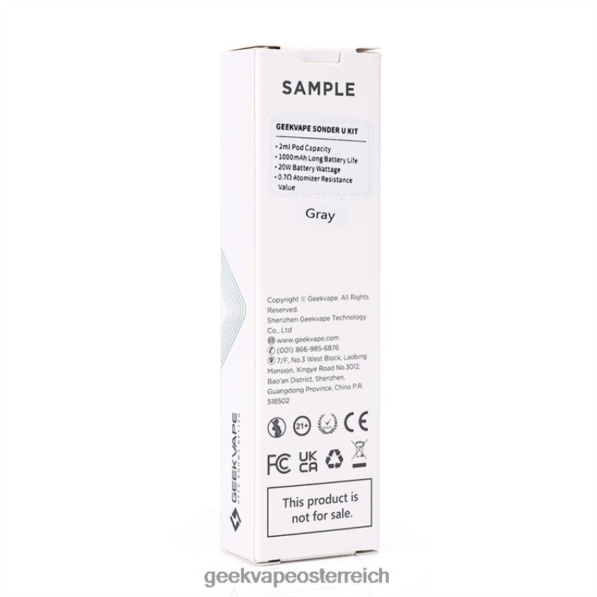 GeekVape Sonder U-Pod-System-Kit 1000 mAh Weiß 6HX8NZ136 GeekVape Official Store