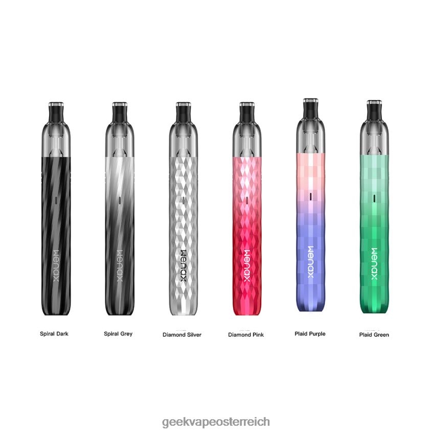 GeekVape Wenax M1 Pod-Kit 800 mAh Diamantsilber 6HX8NZ183 GeekVape Wien