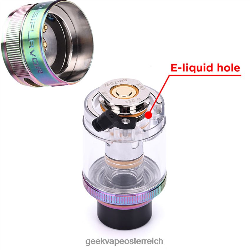 GeekVape Digiflavor XP Pod Tank 4,5 ml Rotguss 6HX8NZ241 GeekVape Österreich